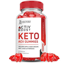 Justified Laboratories Activboost Keto 1000mg bottle for daily wellness