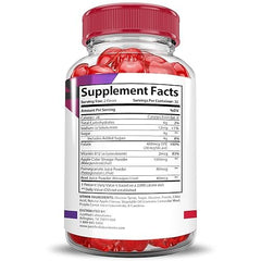 Justified Laboratories Activboost Keto ACV Gummies with pomegranate beet powder visible
