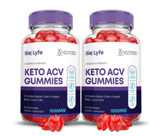 Justified Laboratories Bio Lyfe Keto ACV Gummies pack front view, convenient daily supplement.