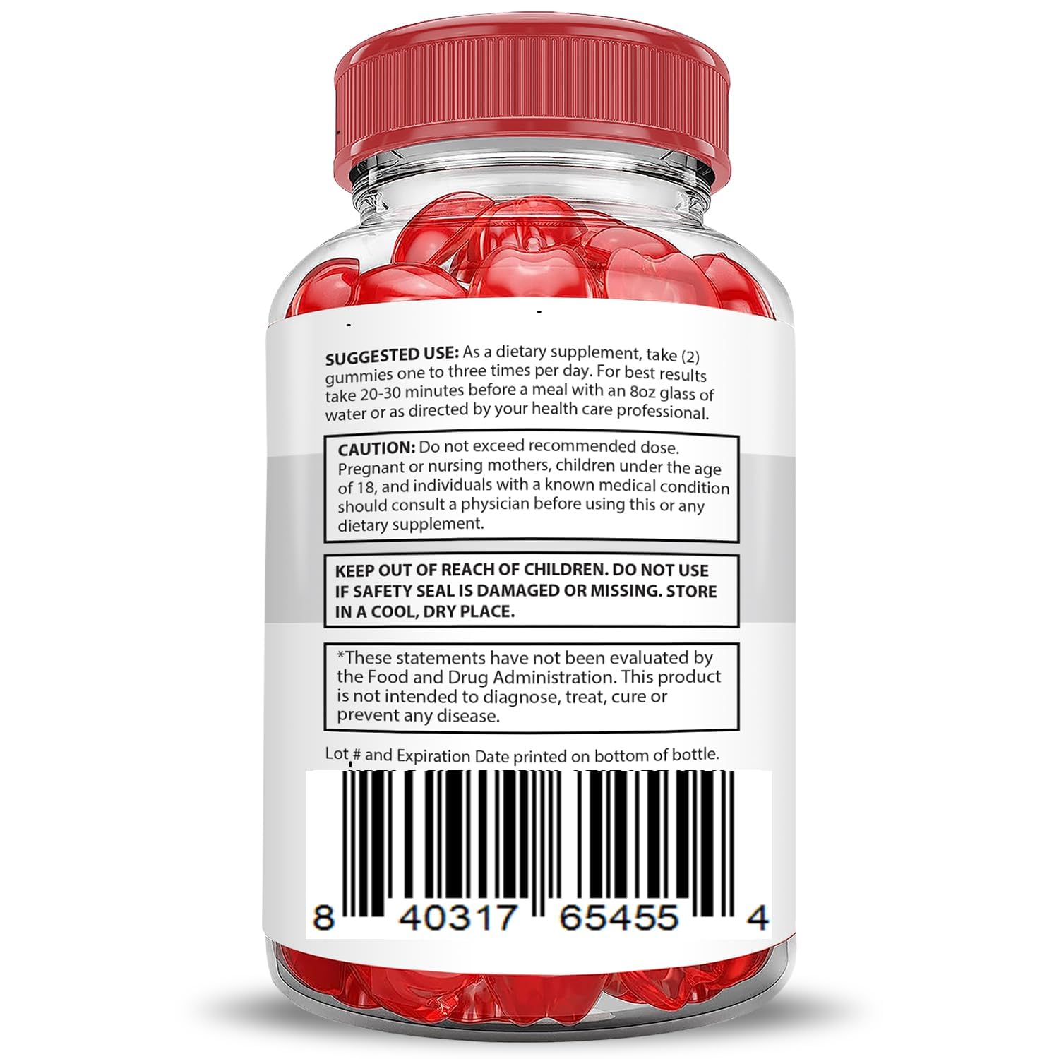 Justified Laboratories BoostLine Keto ACV Gummies texture from pectin base