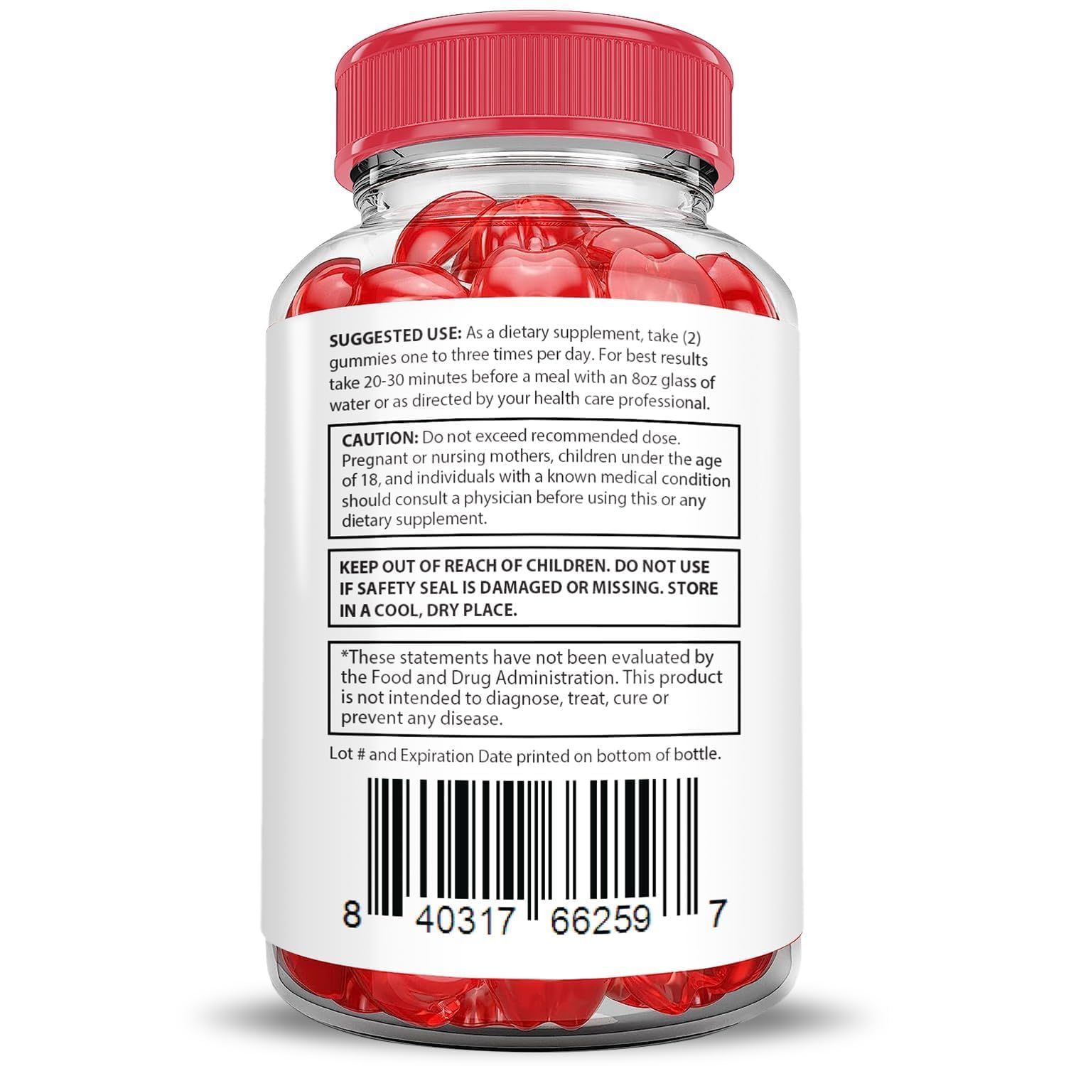 Justified Laboratories Destiny Keto Gummies ingredients blend with ACV and beet