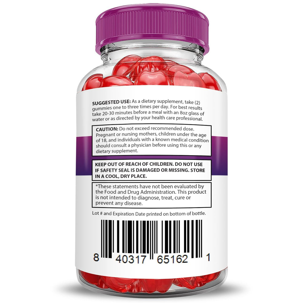 Justified Laboratories gluten free vegan gelatin free safety icons on label