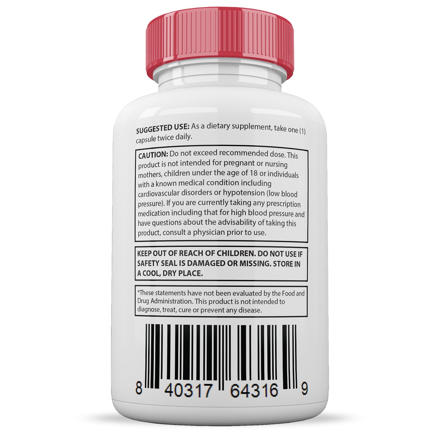 Justified Laboratories Gluco Renu hawthorn hibiscus garlic blend at a glance.