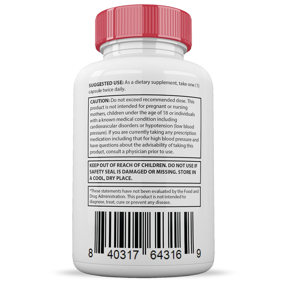 Justified Laboratories Gluco Renu hawthorn hibiscus garlic blend at a glance.