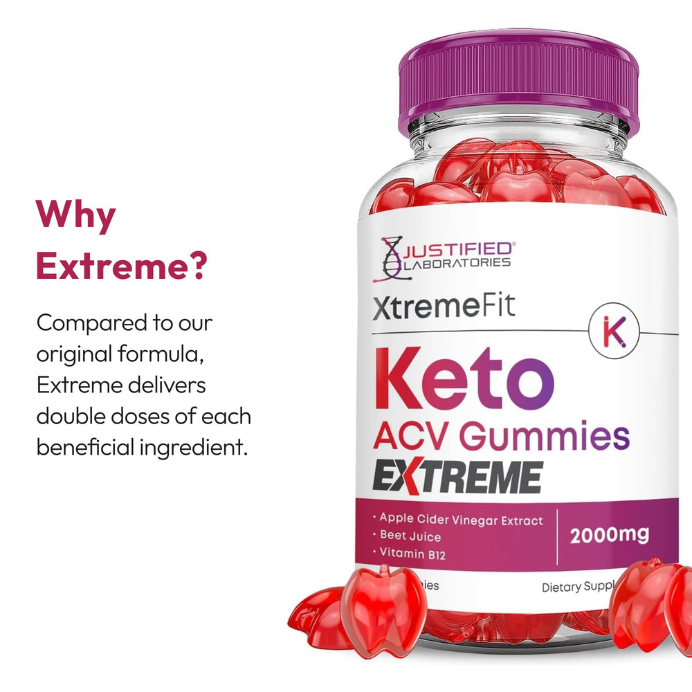 Justified Laboratories gominolas keto-ACV lista para consumo rápido