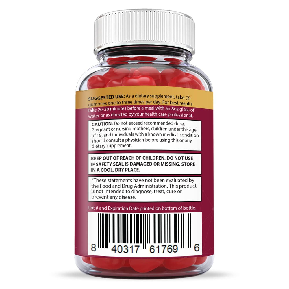 Justified Laboratories Great Results Keto ACV Gummies vegan and non-GMO label supports inclusive diets.