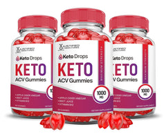 Justified Laboratories Keto Drops 3-pack front view for quick daily use