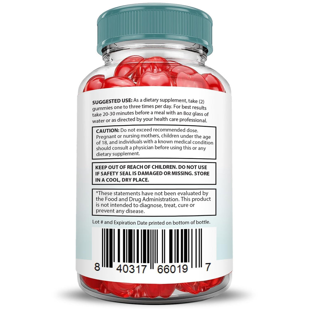 Justified Laboratories Keto Genesis ACV Gummies packaging view for daily use.
