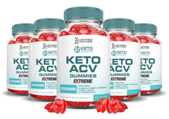 Justified Laboratories Keto Genesis gummies 5-pack front view for daily convenience