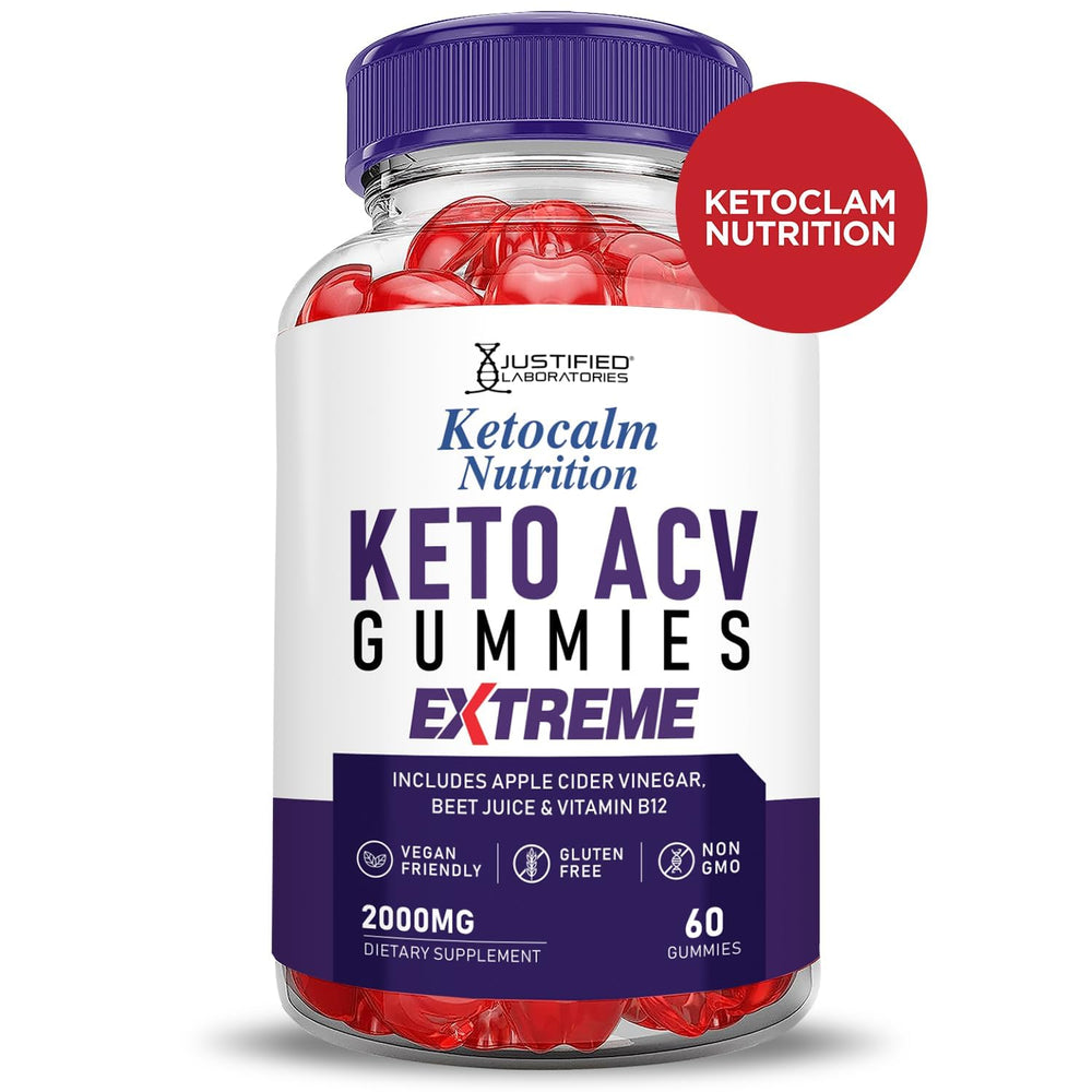 Justified Ketocalm third-party tested GMP facility badge