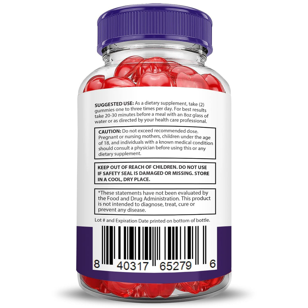 Justified Laboratories Ketocalm vegan non-GMO gluten-free gummies for dietary needs.
