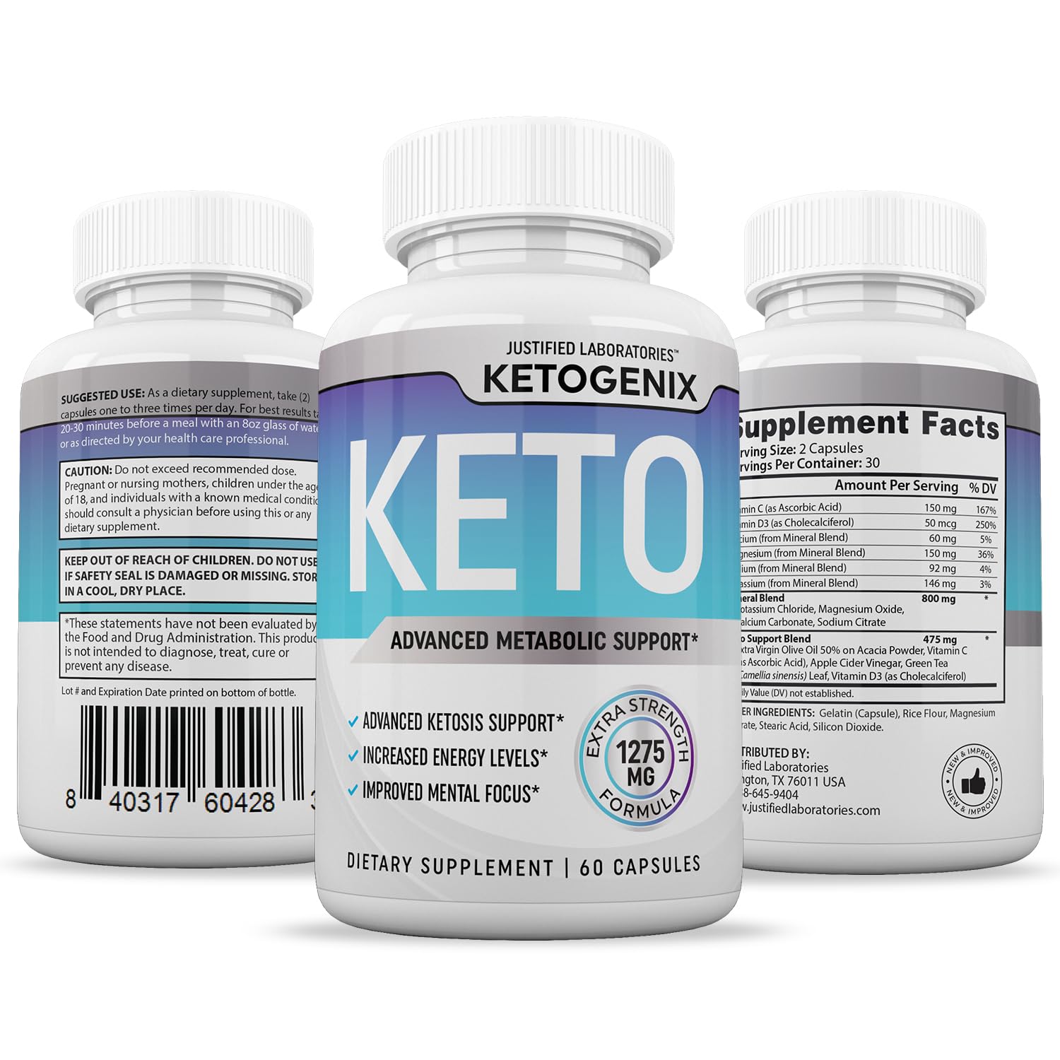 Ketogenix green tea leaf powder emphasizes metabolism-friendly ingredients