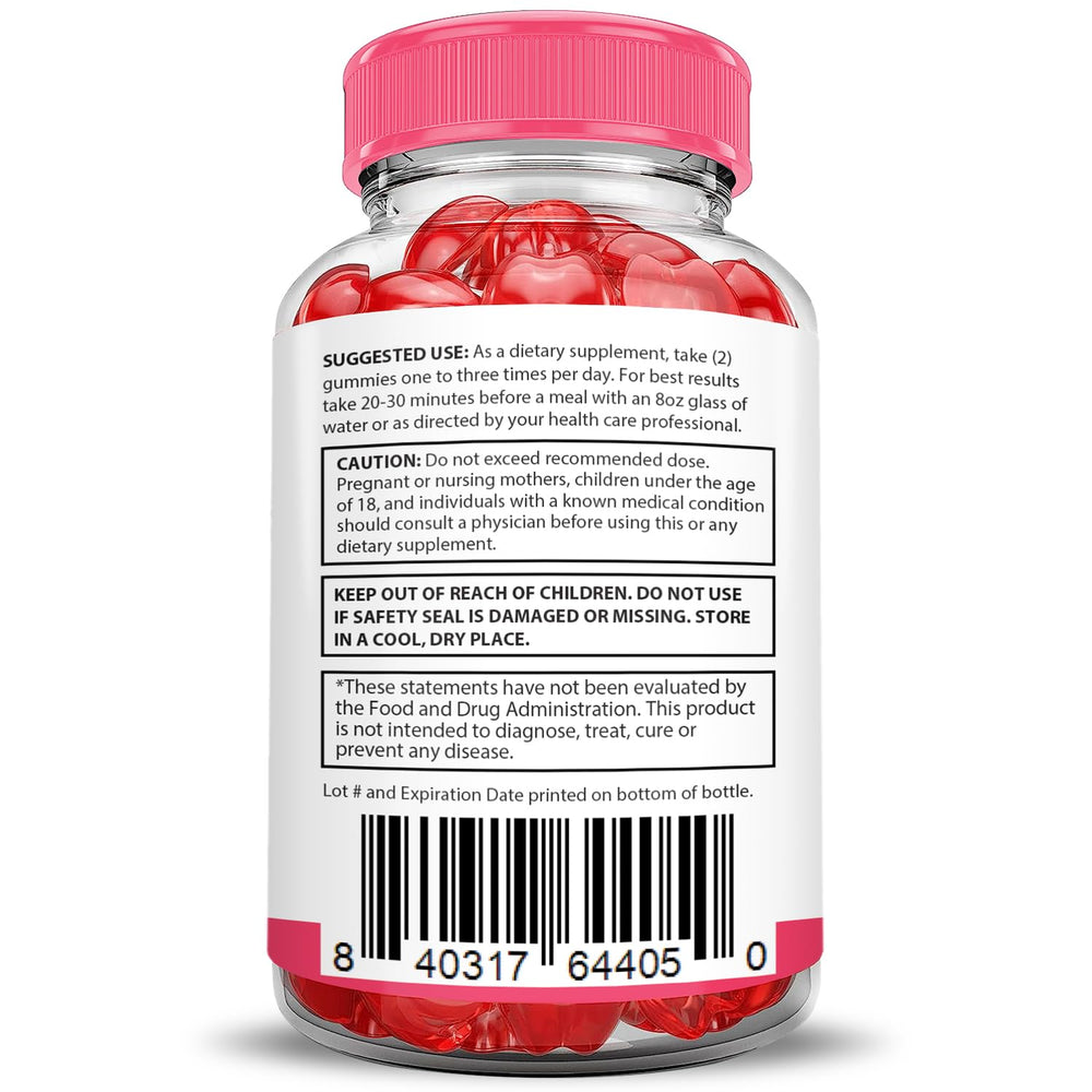 Justified Laboratories Liberty Bites Keto ACV Gummies fruit-berry visual with pomegranate and beet juice blend.