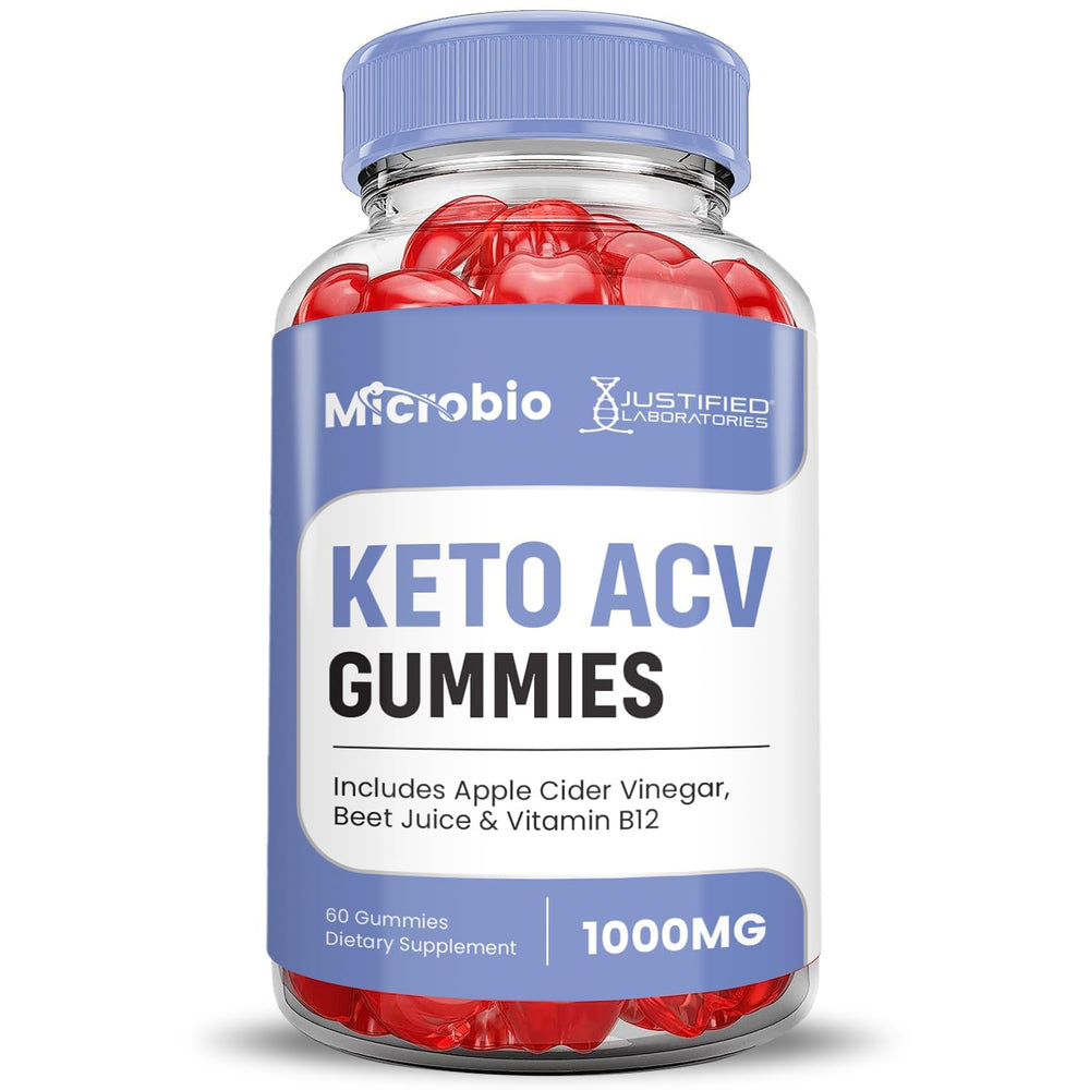 Justified Laboratories Microbio Keto ACV Gummies ingredients include beet and pomegranate