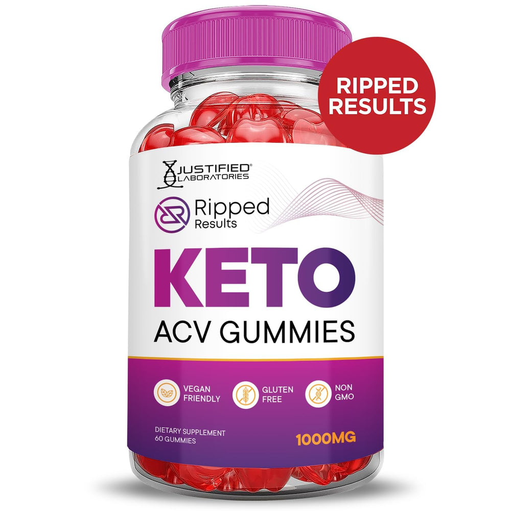 Justified Laboratories Ripped Results gummies texture closeup reveals pectin-based chew
