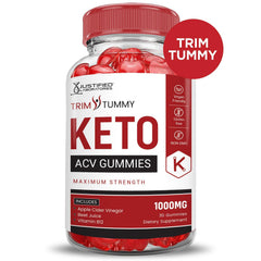 Justified Laboratories Trim Tummy Keto ACV ingredients portrait reveals beet juice and B12.