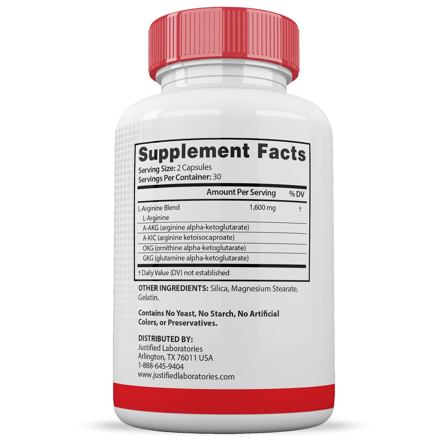 Justified Laboratories Vital Pump XL Extreme GMP-certified facility seal signaling quality