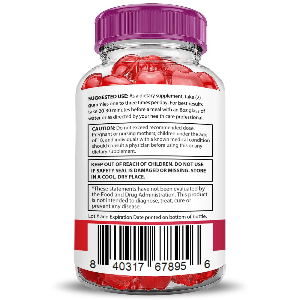 Justified Laboratories Xtreme Fit Keto ACV Gummies nutrition panel highlights vegan non-GMO