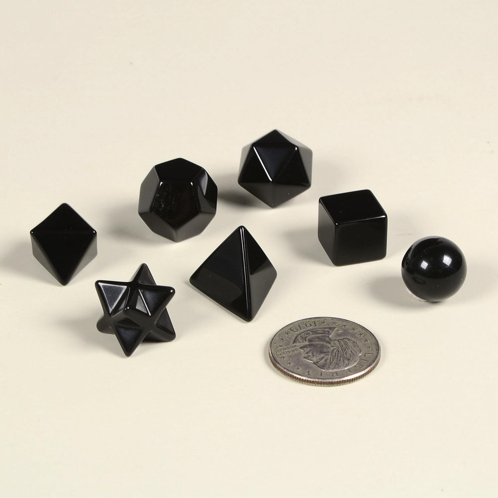 Justinstones Black Obsidian Sphere with smooth texture for grounding rituals