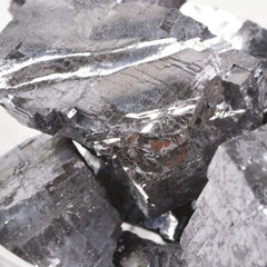 Justinstones Galena crystal cluster set in meditation space for calm