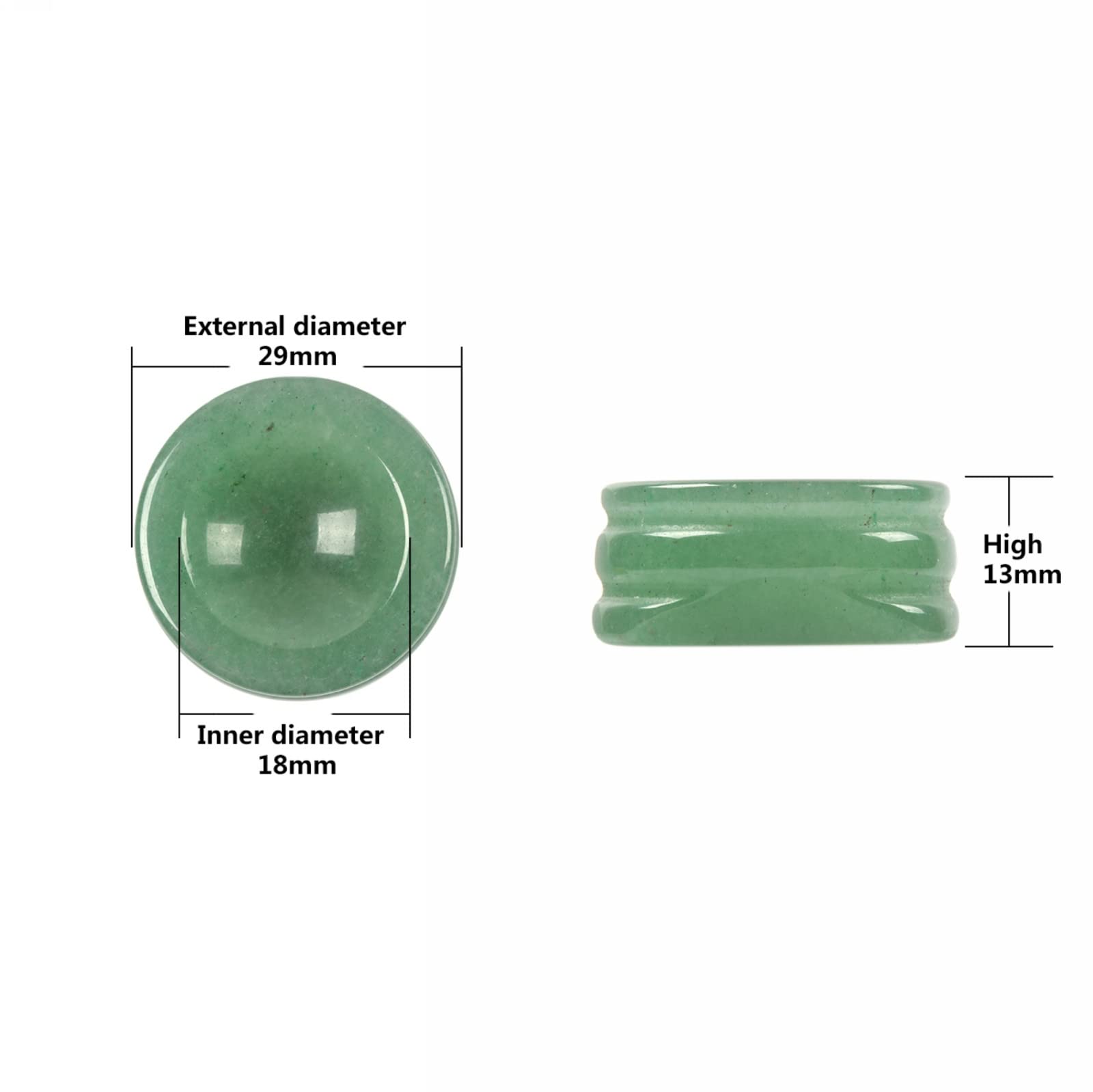Justinstones hand-polished egg stone offers tactile focus.