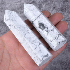 Justinstones hexagonal point wand ideal for energy focus during Reiki or home decor