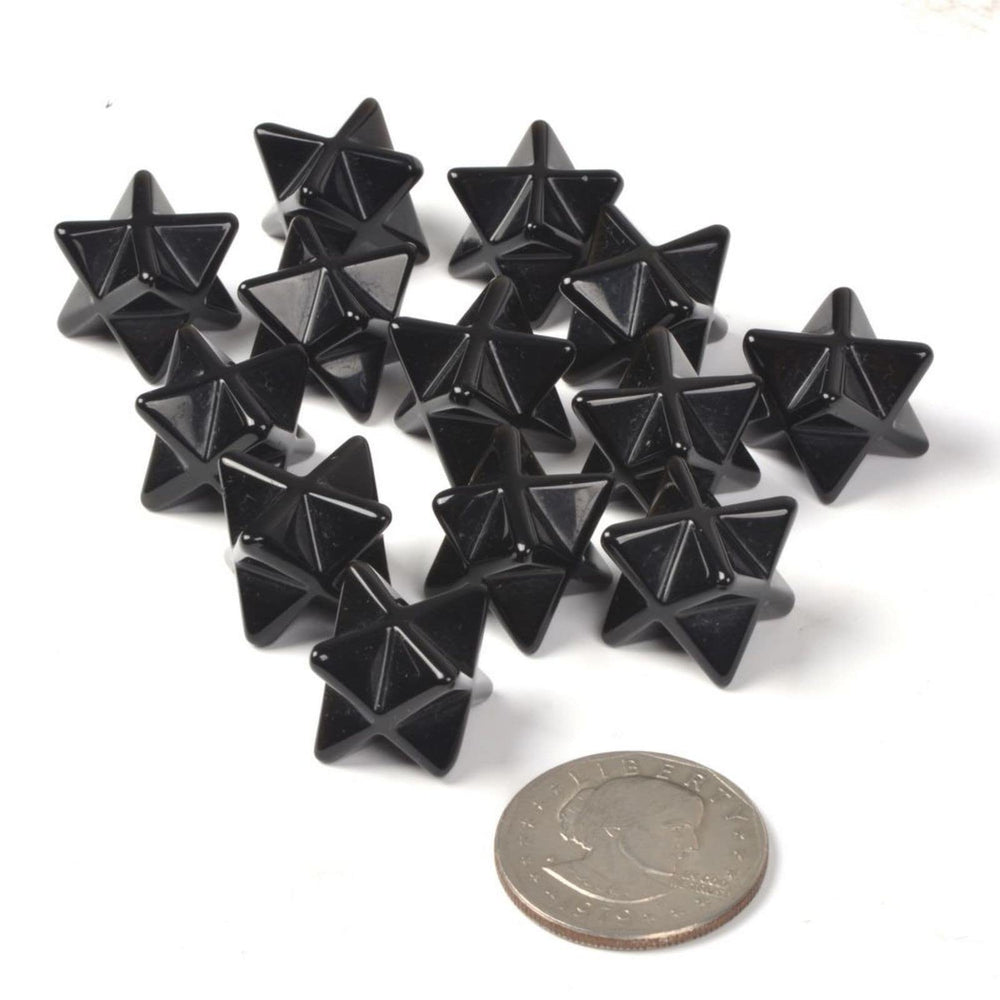 Justinstones merkaba star crystal set for ritual energy and balance.