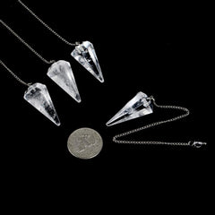 Justinstones pendulum with protective pouch for safe storage