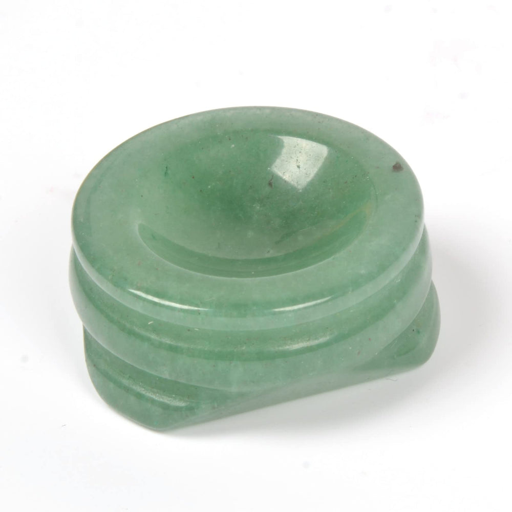 Justinstones zen crystal egg decoration for desk or shelf.
