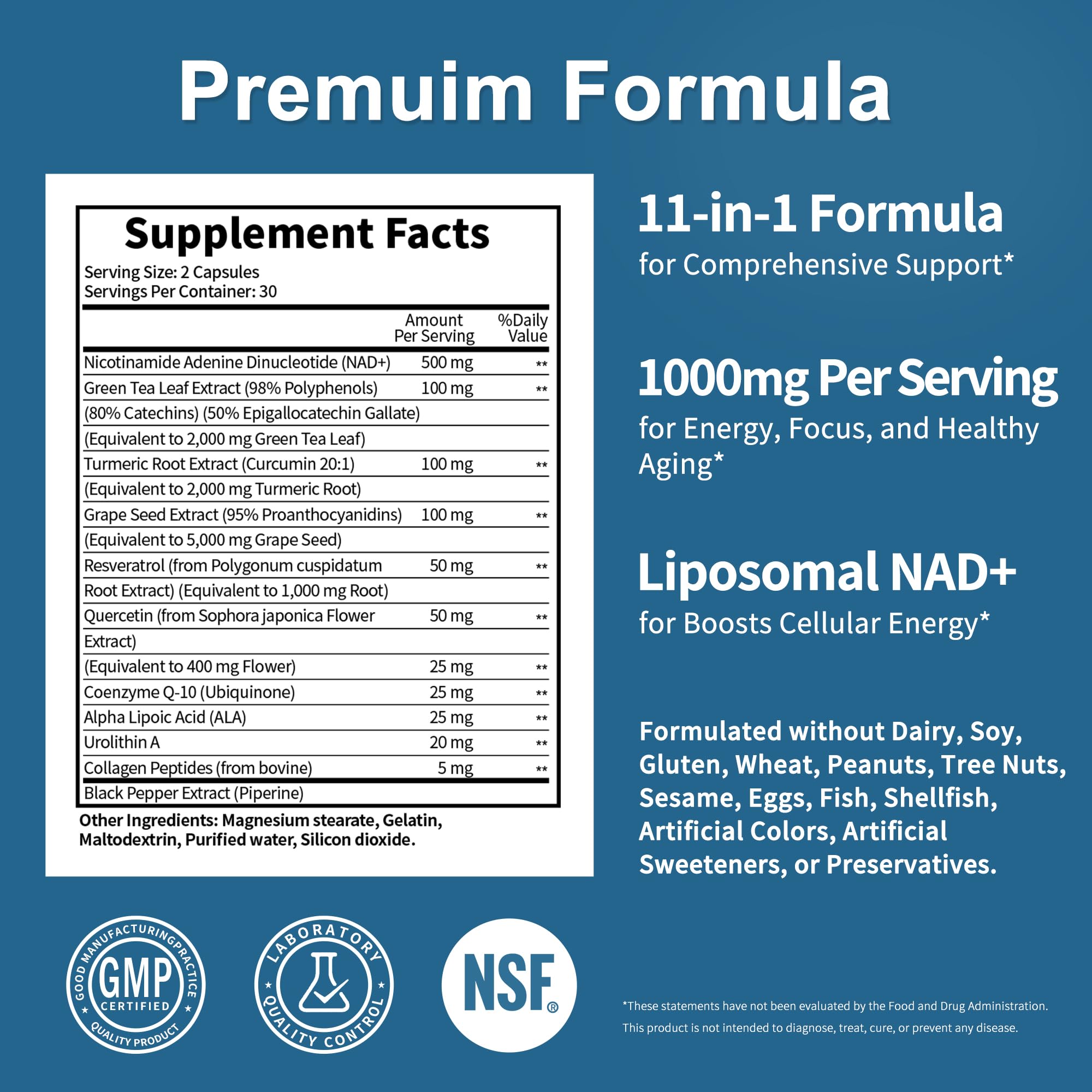 JuvaNutra NAD ingredients-resveratrol highlight antioxidant potential