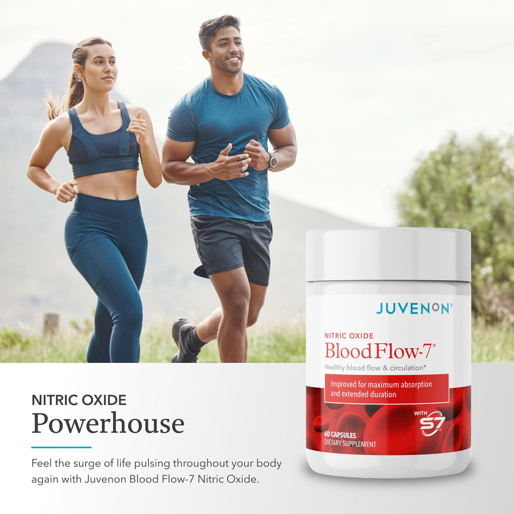 Juvenon BloodFlow-7 energy and focus boost for daily activity