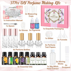 JUYRLE essential oils collection for customized, long-lasting fragrance blends.