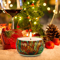 JXDLSQ candles with long burn time of 15-20 hours each