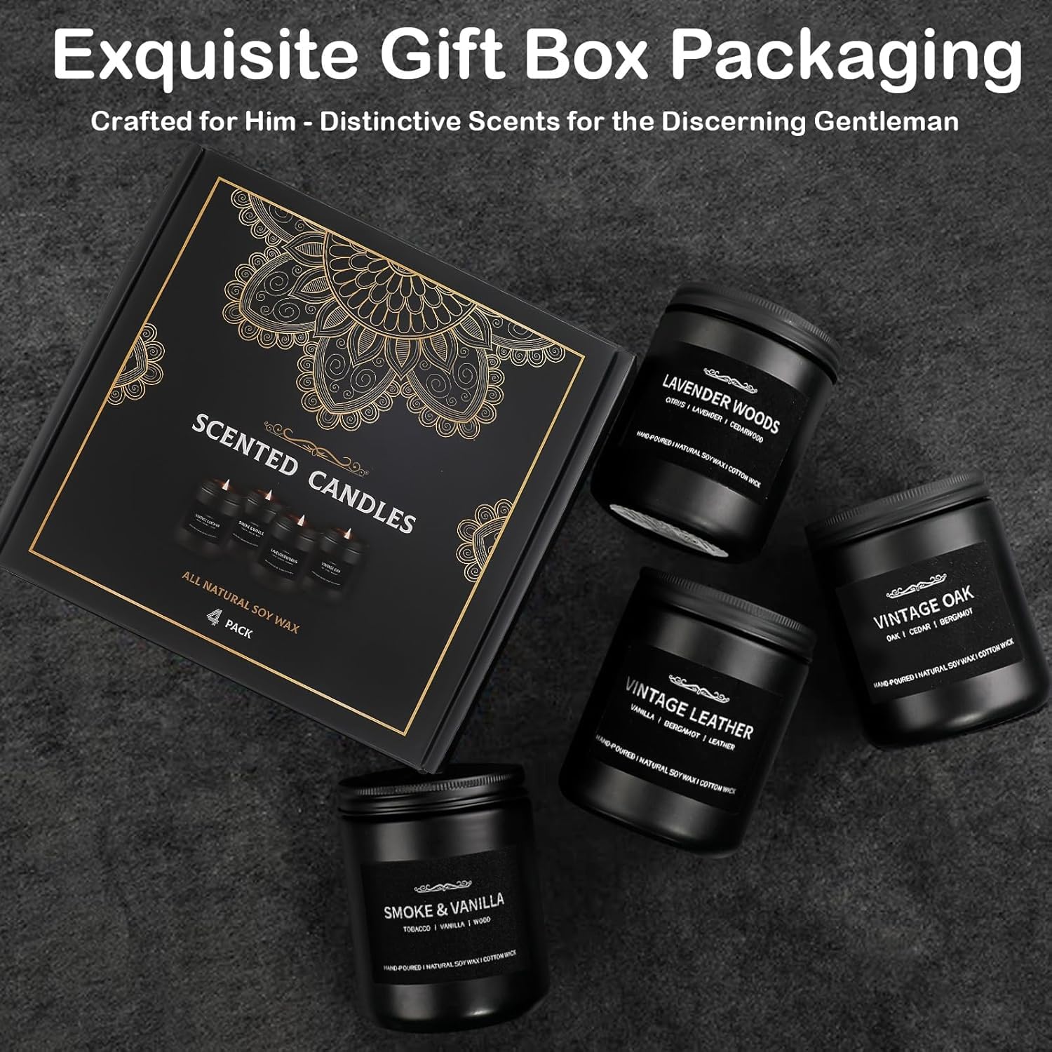 JXDLSQ Smoke Vanilla candle for warm, inviting ambiance.