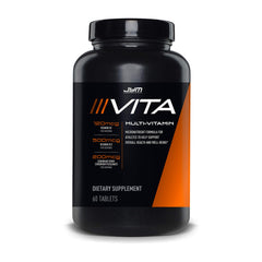 Vita JYM bottle front for daily athletic support
