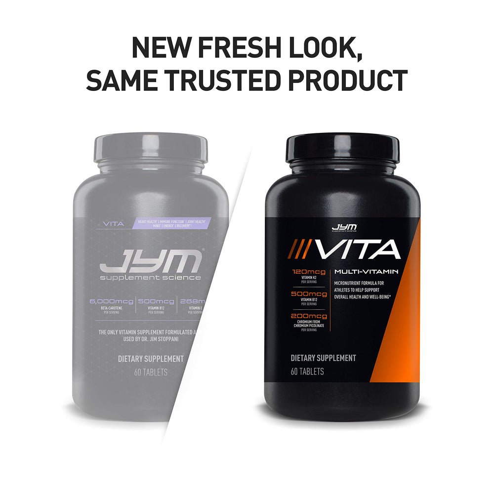 Vita JYM close-up hints at a simple daily routine