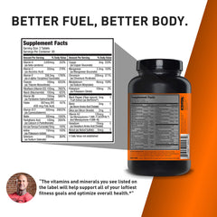 Vita JYM tablets close-up show micronutrient-rich formula for athletes