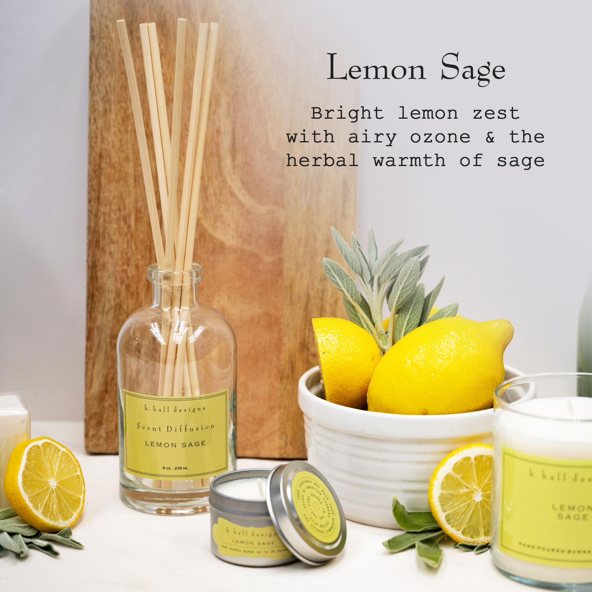K. Hall Designs fragrance bottle with lid protects scent and enables easy pouring