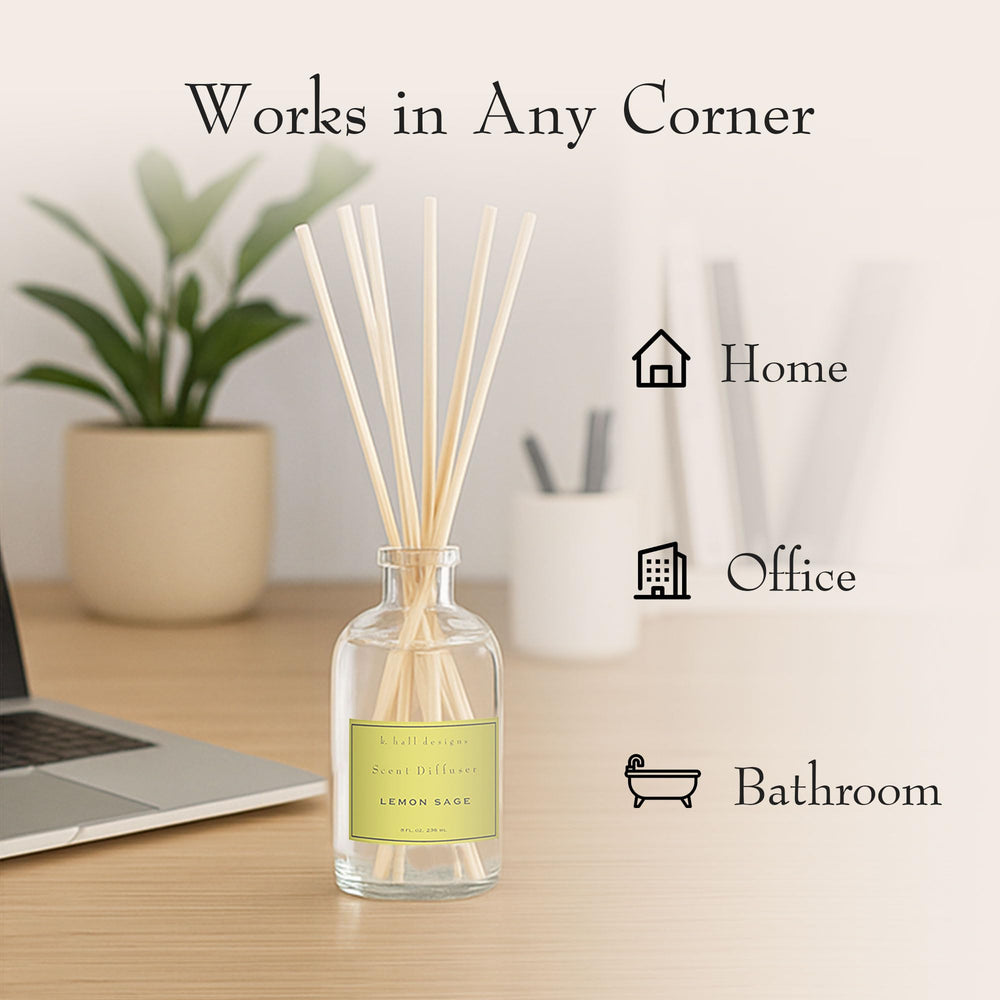 K. Hall Designs lemon-sage label signals true-to-name fragrance