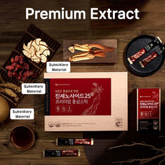 K-Herb Red Ginseng Sticks closeup shows smooth liquid extract.