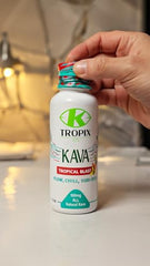 K Tropix Kava Shot Tropical Blast pour evokes quick relaxation on the move.