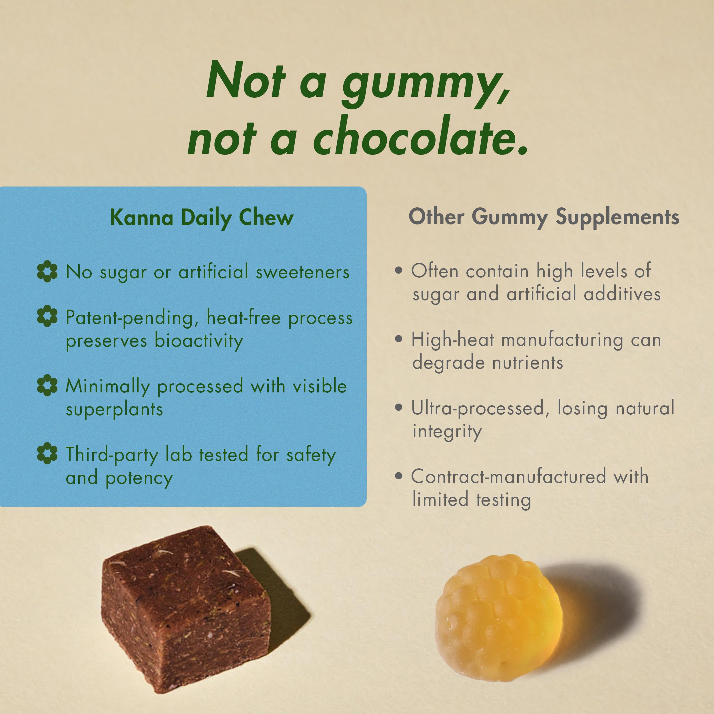 KA Kanna Daily Chews on a desk setup for focused work