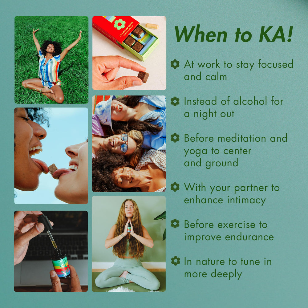 KA Kanna Daily Chews gluten free and non GMO certification visible