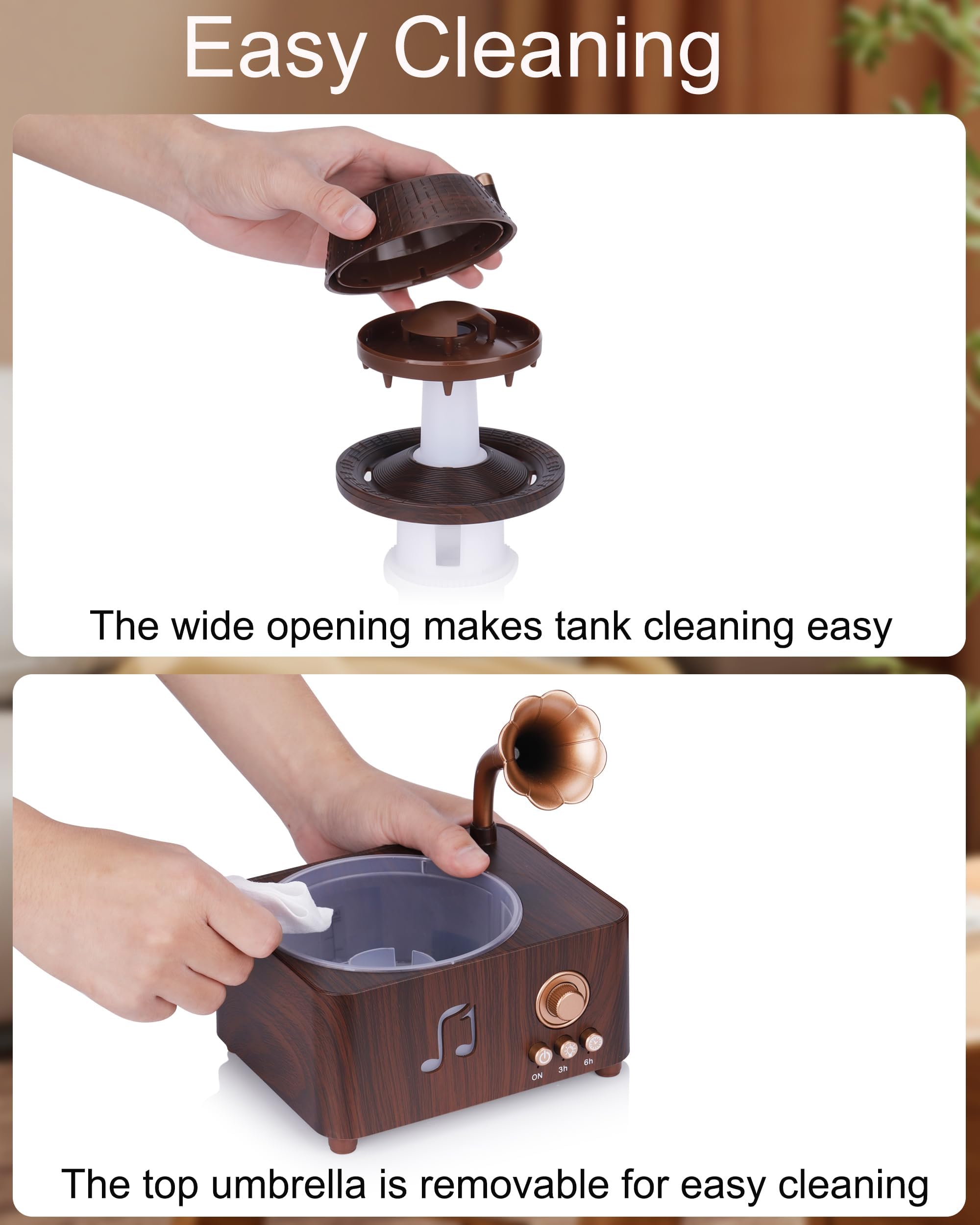 Kaaeiccr diffuser auto shut-off ensures safe, unattended use