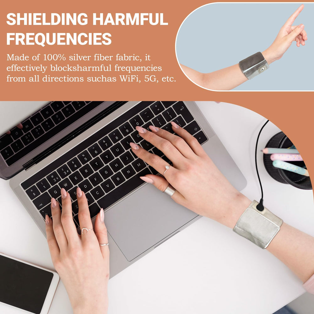 KABOUQI grounding wrist strap metal stud connection enables easy grounding setup.