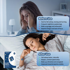 Kaeruw Sleep Patch with breathable base for comfortable overnight fit.