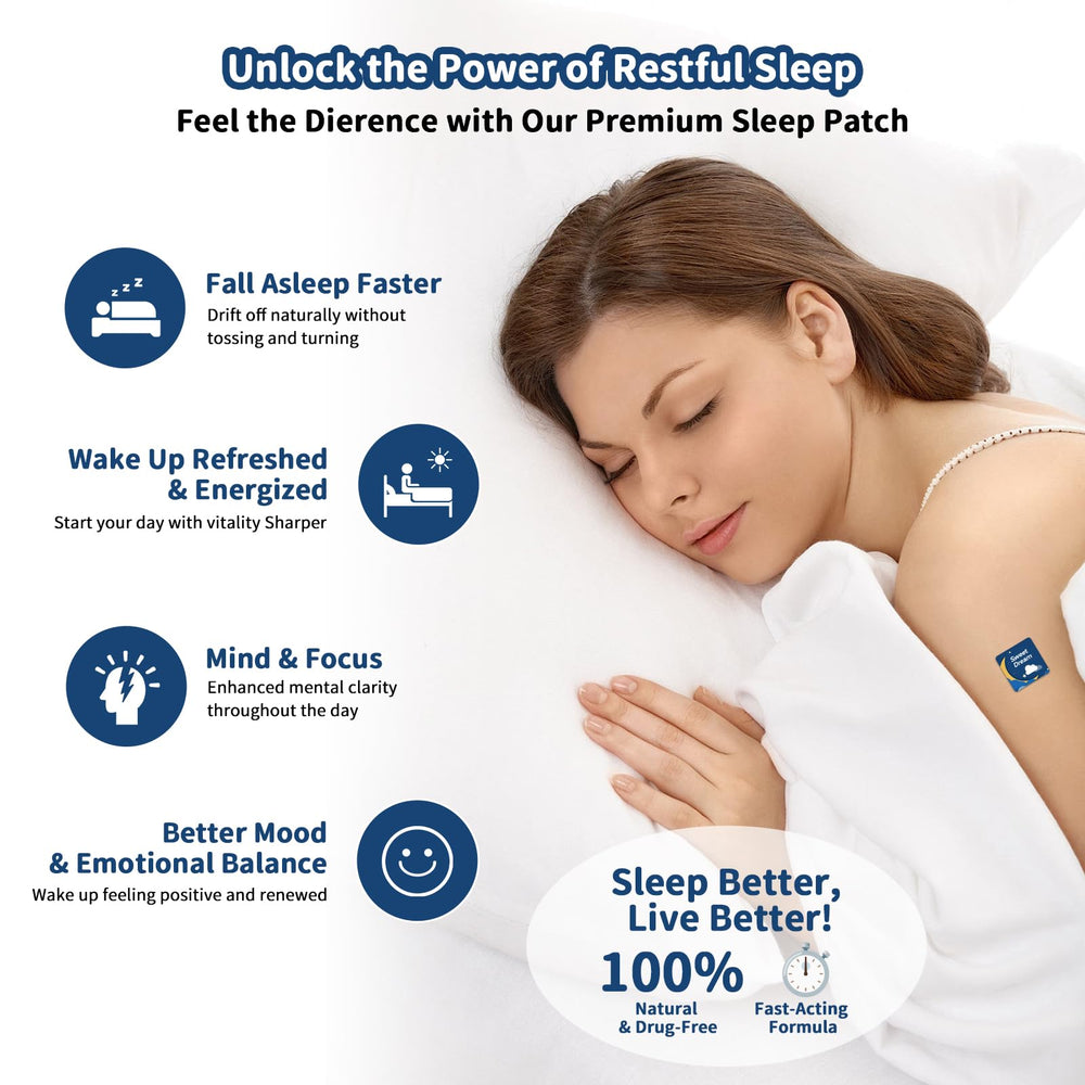 Kaeruw Sleep Patch being applied to the skin for discreet wear.