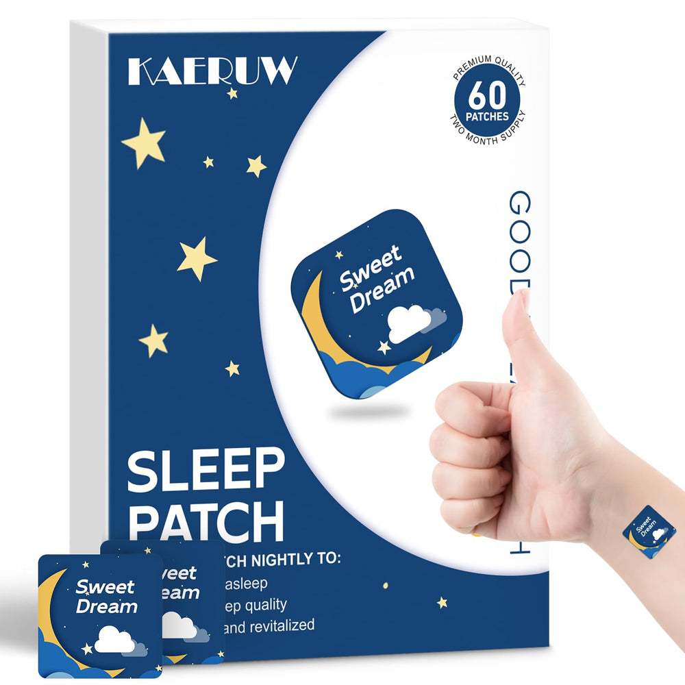 Kaeruw Sleep Patch pack-60-count for a convenient nightly supply.