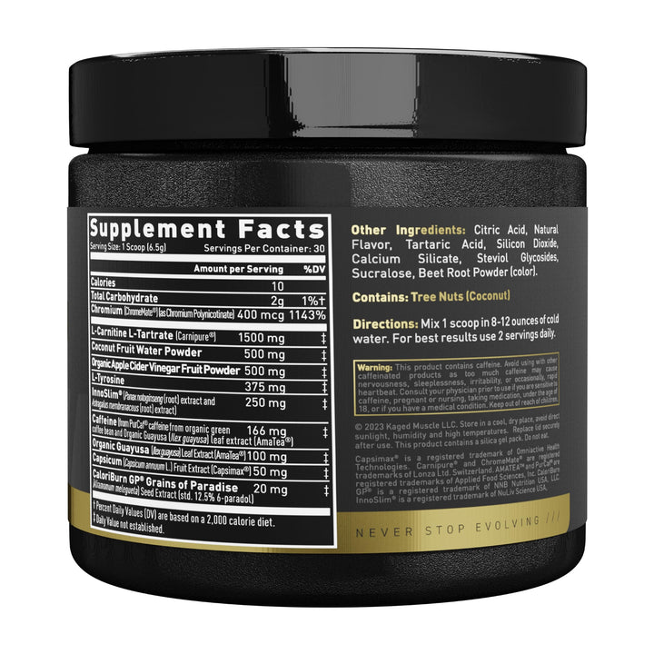 Kaged Clean Burn Elite Informed-Sport certification for safety